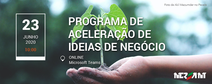 Programa de aceleração de ideias de negócio