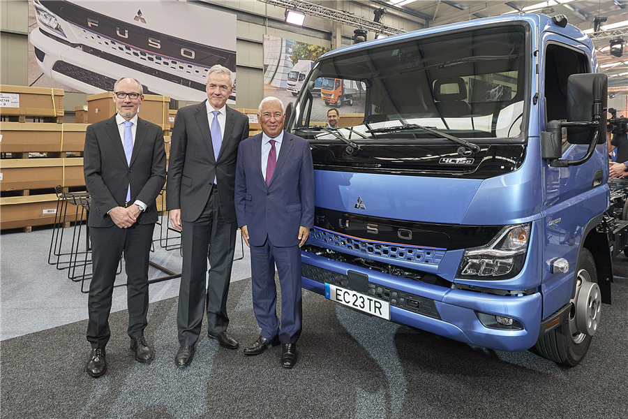 Mitsubishi Fuso Truck Europe celebra início da produção do novo eCanter