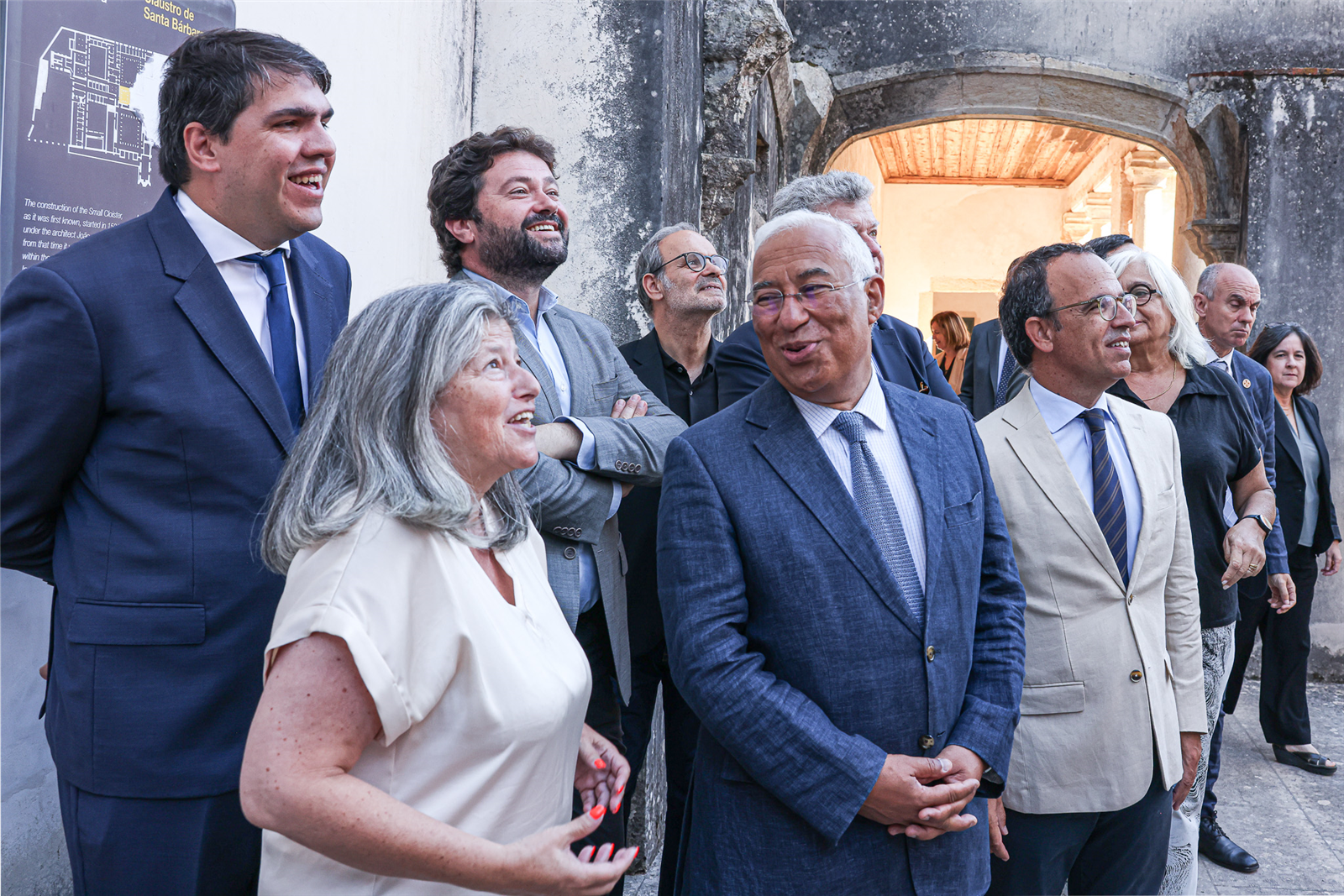 Convento de Cristo em Tomar recebeu visita do Primeiro-Ministro