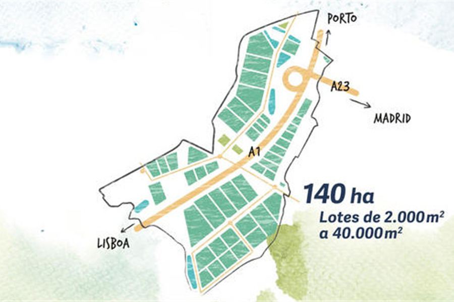 1.ª fase do Parque Empresarial de Alcanena em marcha