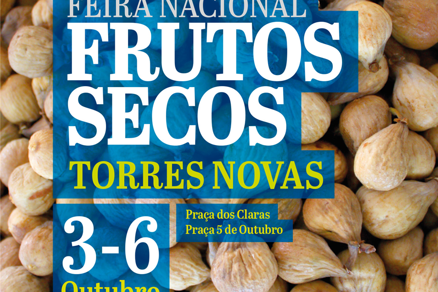 Torres Novas: 37.ª Feira Nacional dos Frutos Secos de 3 a 6 de outubro