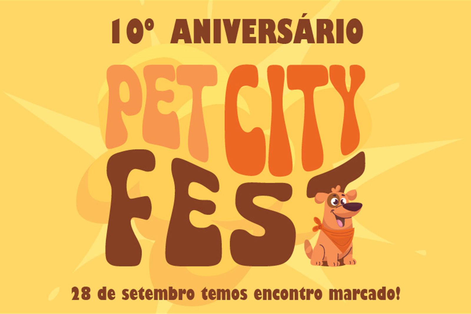 Evento Pet City Fest realizado no Centro de Exposições de Ourém