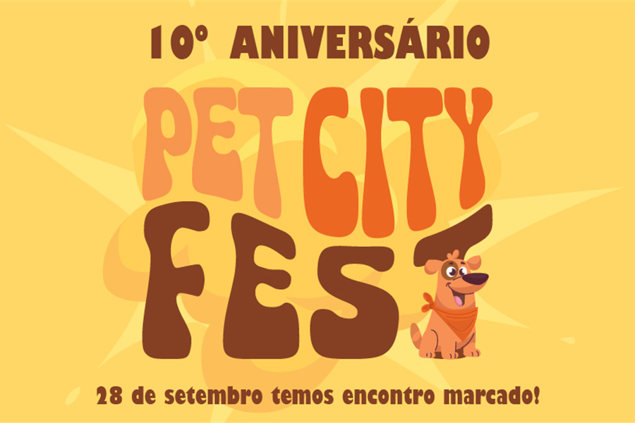 Evento Pet City Fest realizado no Centro de Exposições de Ourém