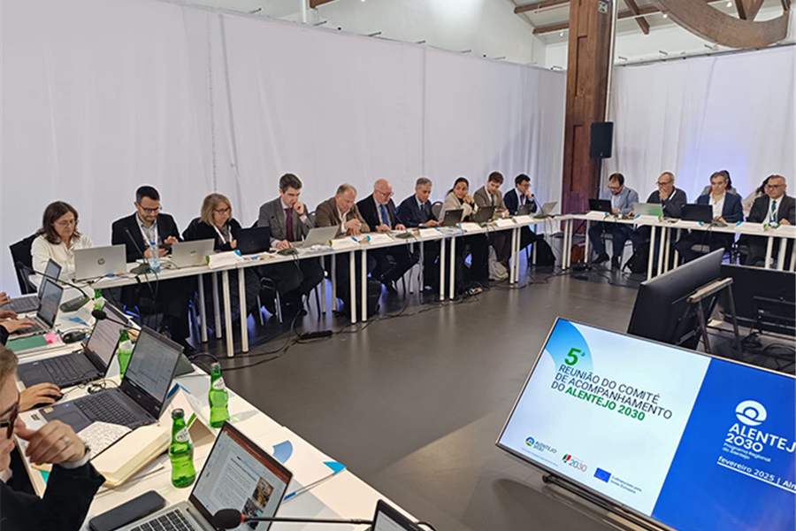 Almeirim recebeu o Comité de Acompanhamento do Alentejo 2030