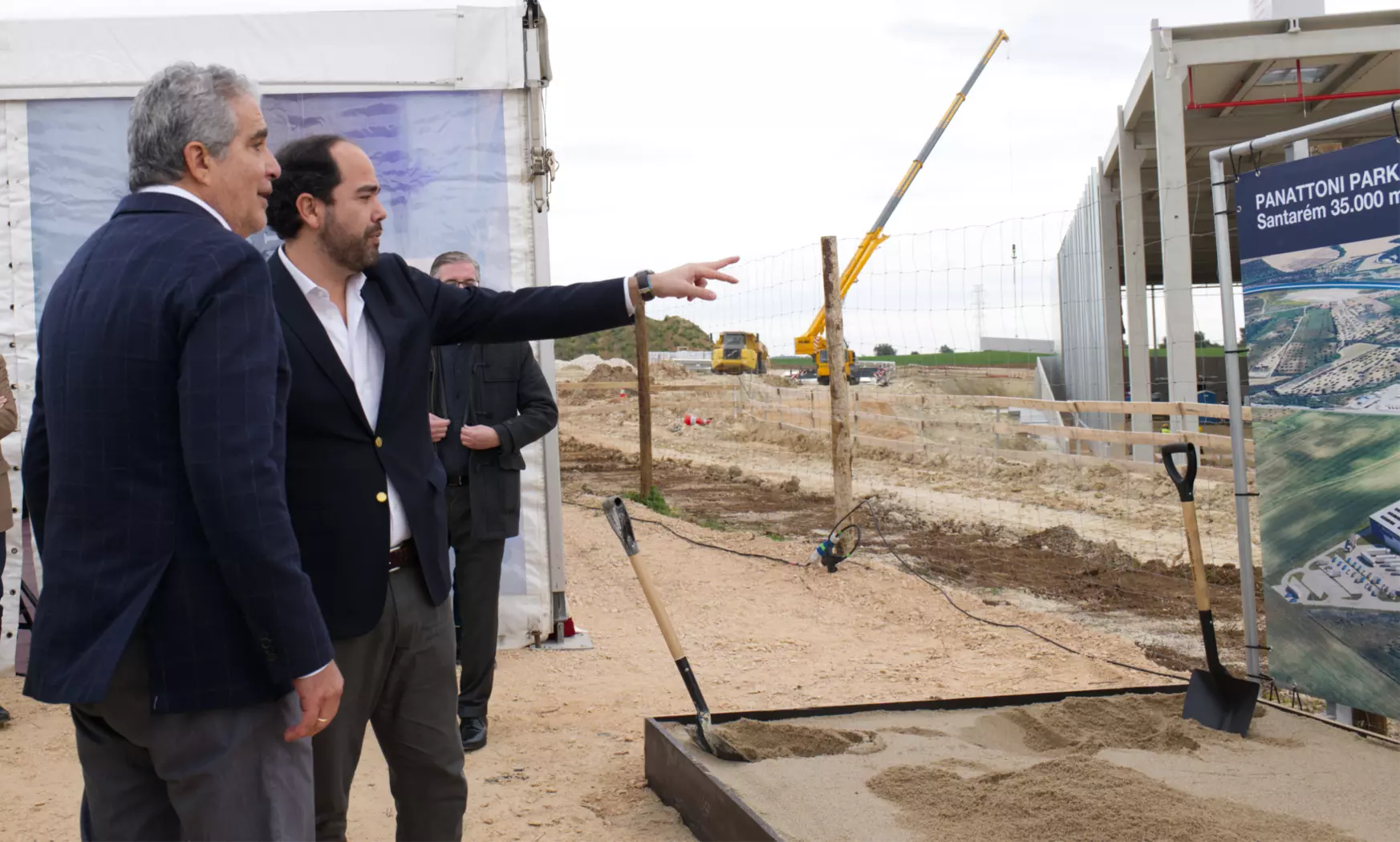 Panattoni Iberia celebra colocação de primeira pedra no seu projeto logístico em Santarém