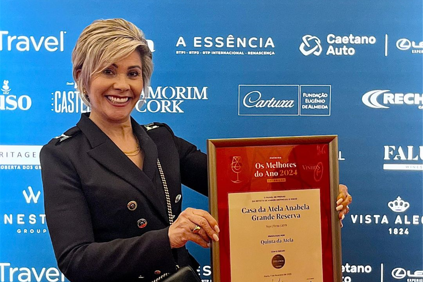 Anabela Grande Reserva 2019 recebe Prémio Excelência 2024 da Revista de Vinhos