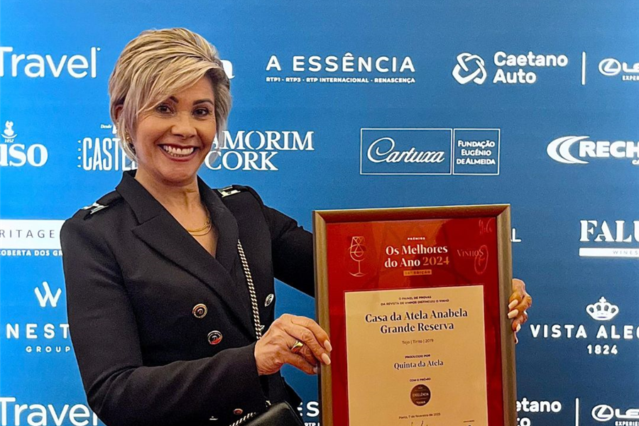 Anabela Grande Reserva 2019 recebe Prémio Excelência 2024 da Revista de Vinhos