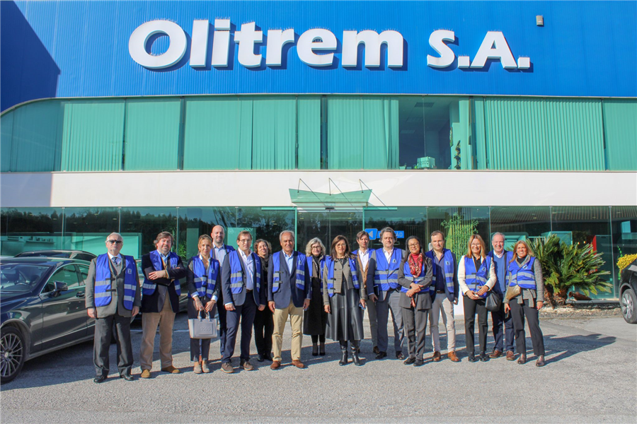 Olitrem recebe visita da AIP e reforça compromisso com a eficiência energética