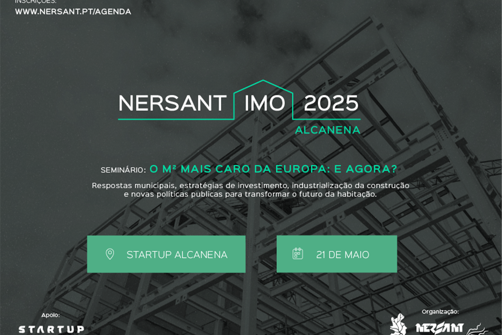 NERSANT e Município de Alcanena promovem conferência sobre o futuro da habitação e o mercado imobiliário nacional