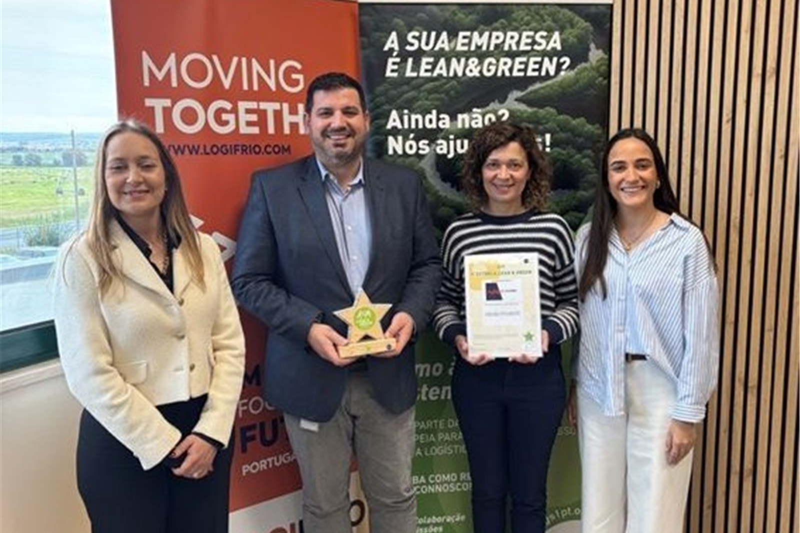 LOGIFRIO conquista 1.ª Estrela Lean & Green pela redução de emissões