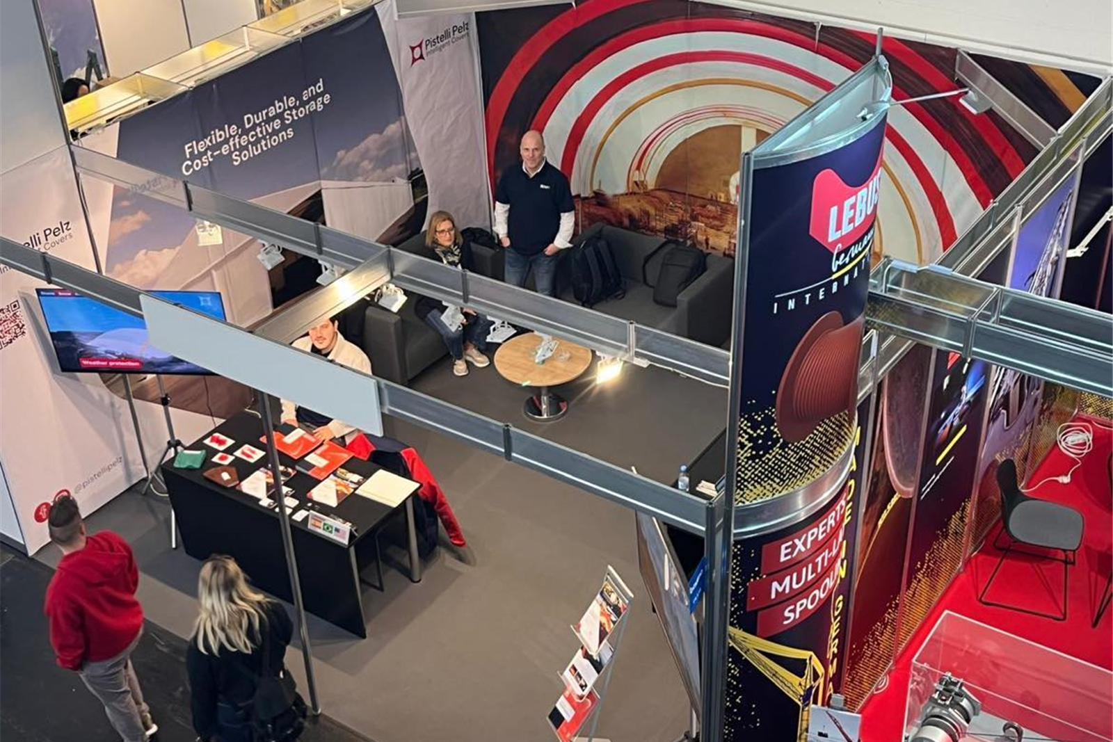 Agrosport, Fravizel, Insuflar e Espaço Mecânico representam a região na BAUMA 2025