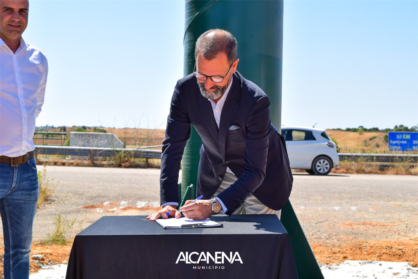 Parque Empresarial de Alcanena avança com execução de infraestruturas da 1.ª fase