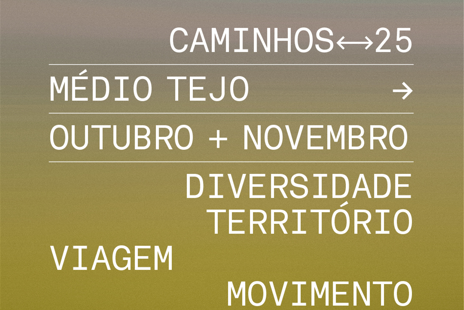 Caminhos traz Cultura em Rede ao Médio Tejo em outubro e novembro