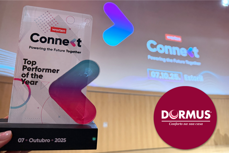 Dormus distinguida como Top Performer of the Year no Worten Connect 2025