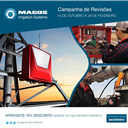 Magos lança campanha de revisões a equipamentos de rega 2025/26