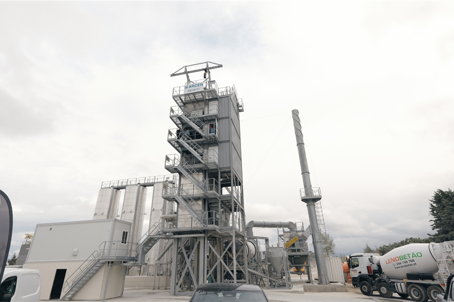 Lena Agregados conclui Central de Betuminosos Elétrica e junta parceiros em Fátima