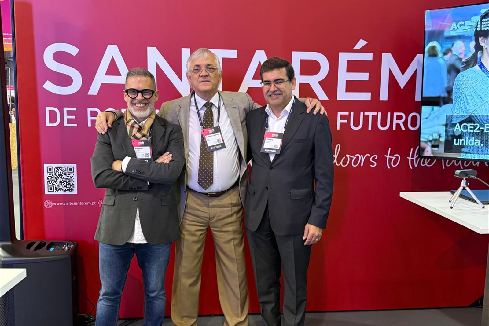 NERSANT marca presença no Web Summit 2025 ao lado do Politécnico de Santarém e do Município de Santarém