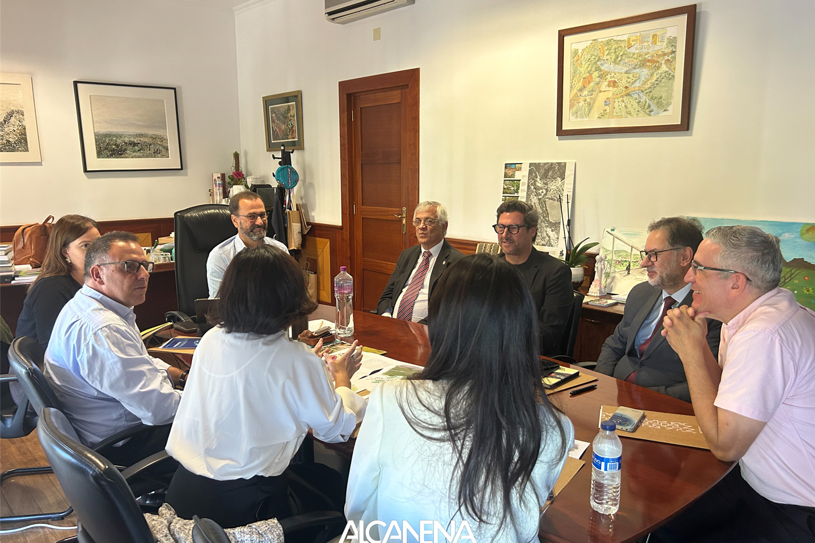 Alcanena recebeu visita de delegação da GIIA China