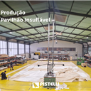 Pistelli Portugal desenvolve pavilhão insuflável de 600 m² para armazenagem industrial