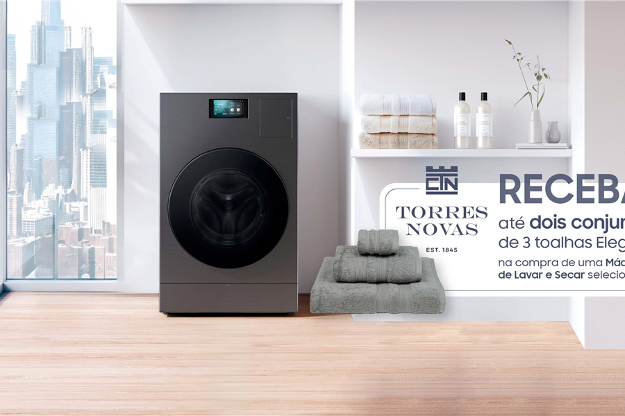 Torres Novas e Samsung lançam campanha conjunta para valorização e cuidado dos têxteis de casa