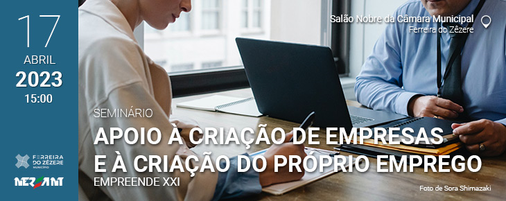 Apoio à criação de empresas e à criação do próprio emprego