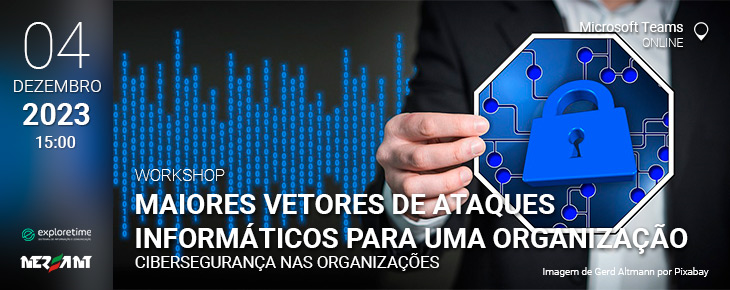 Maiores vetores de ataques informáticos para uma organização