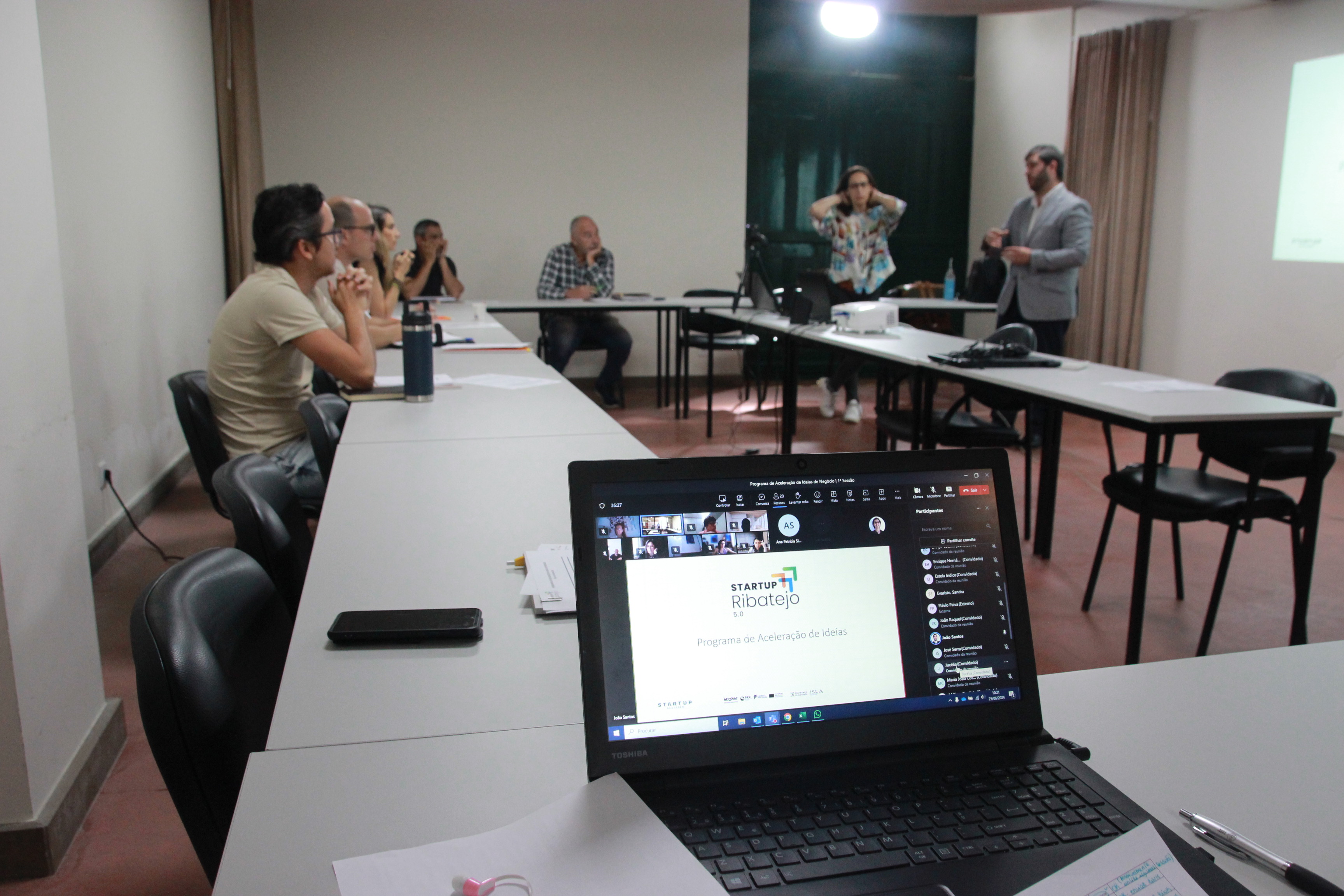 Programa de Aceleração de Ideias da NERSANT arranca com participação de 30 empreendedores