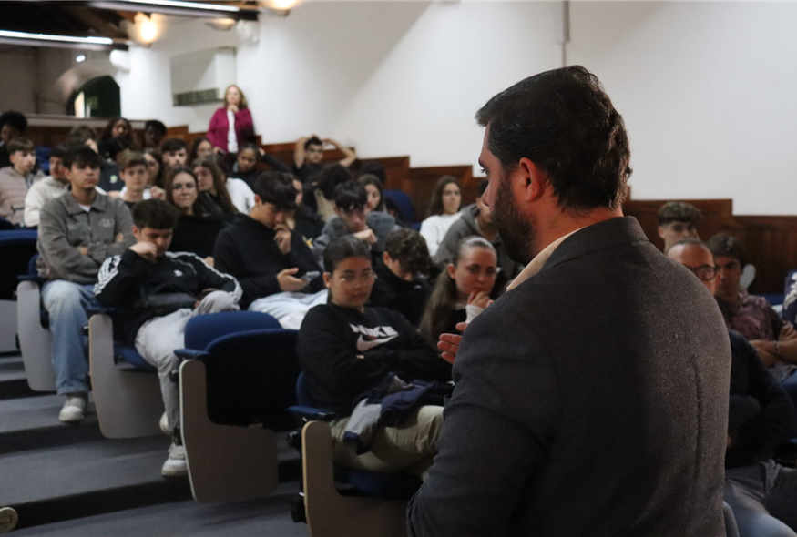 NERSANT inspira futuros empreendedores em workshop na Escola Profissional de Salvaterra de Magos