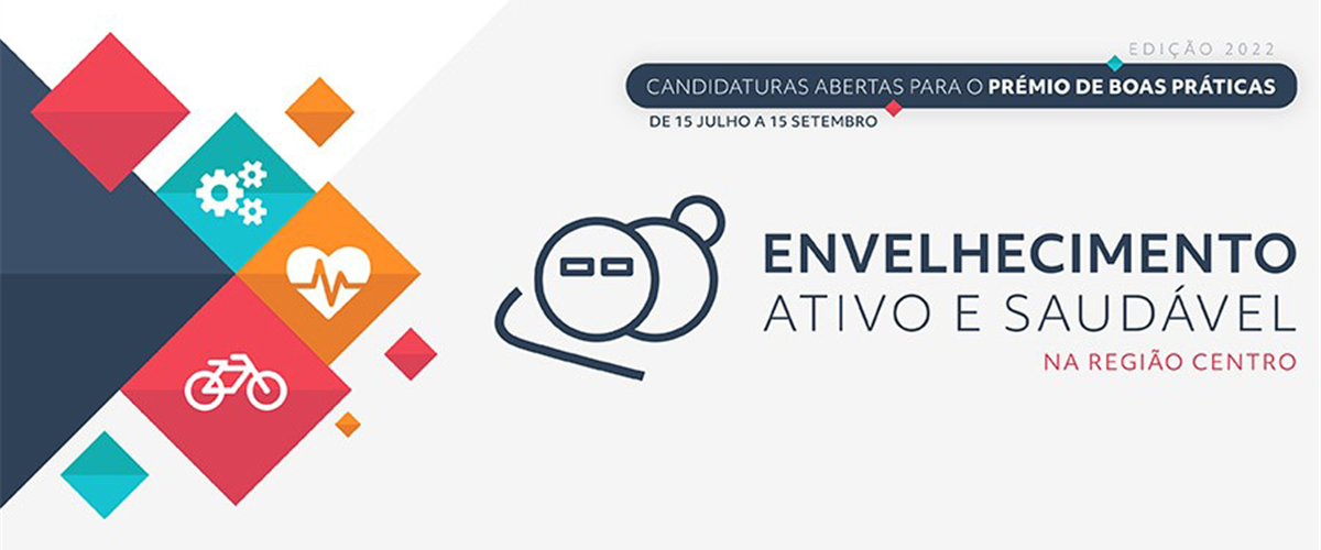 Prémio de Boas Práticas de Envelhecimento Ativo e Saudável na Região Centro