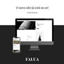 Falua com novo site