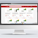 Lourini marca presença na Staples online