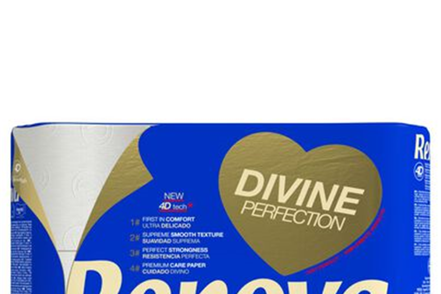 Renova lança papel higiénico Divine