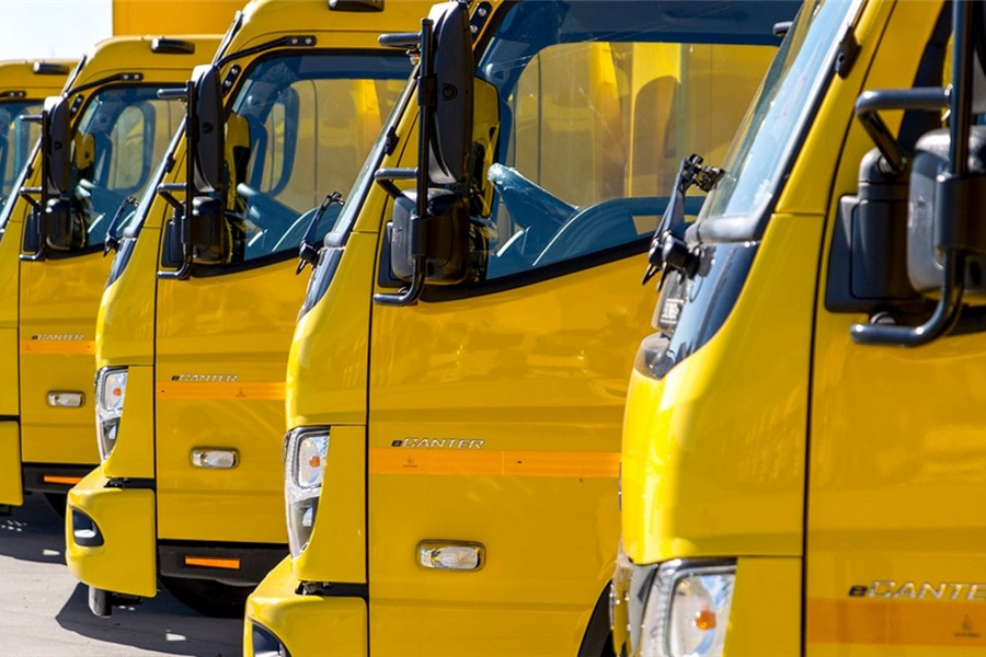 FUSO entregou 22 eCanter totalmente elétricos à Planway Logística em Espanha