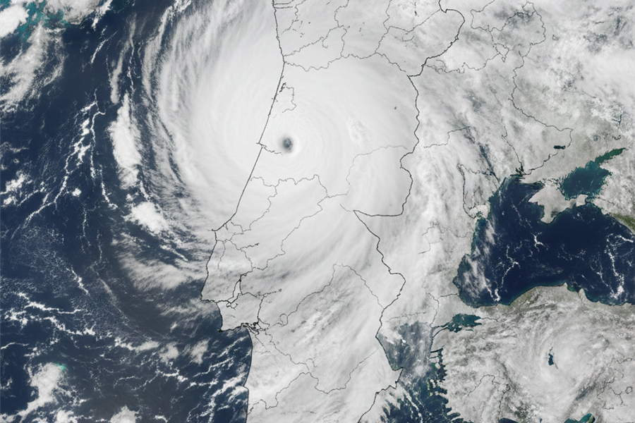 Tempestade Kristin: medidas de apoio disponíveis e apoio técnico prestado pela NERSANT