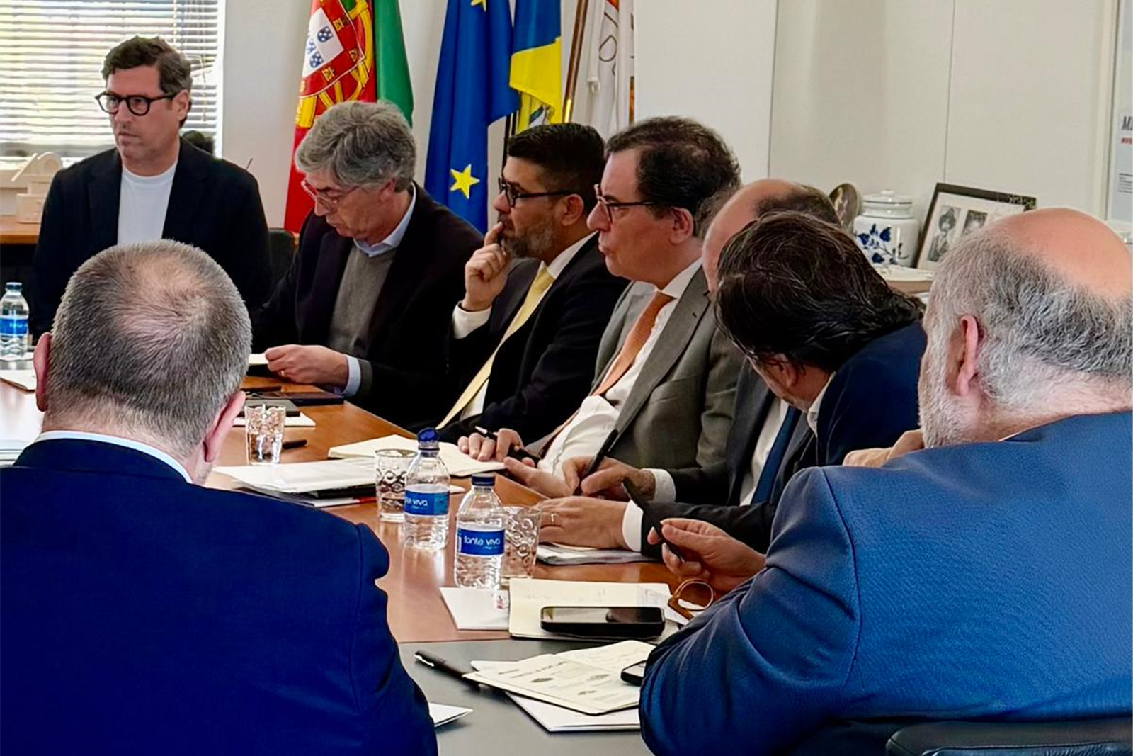 NERSANT participa em reunião com o Ministro da Economia para avaliar apoios às empresas afetadas pelas tempestades