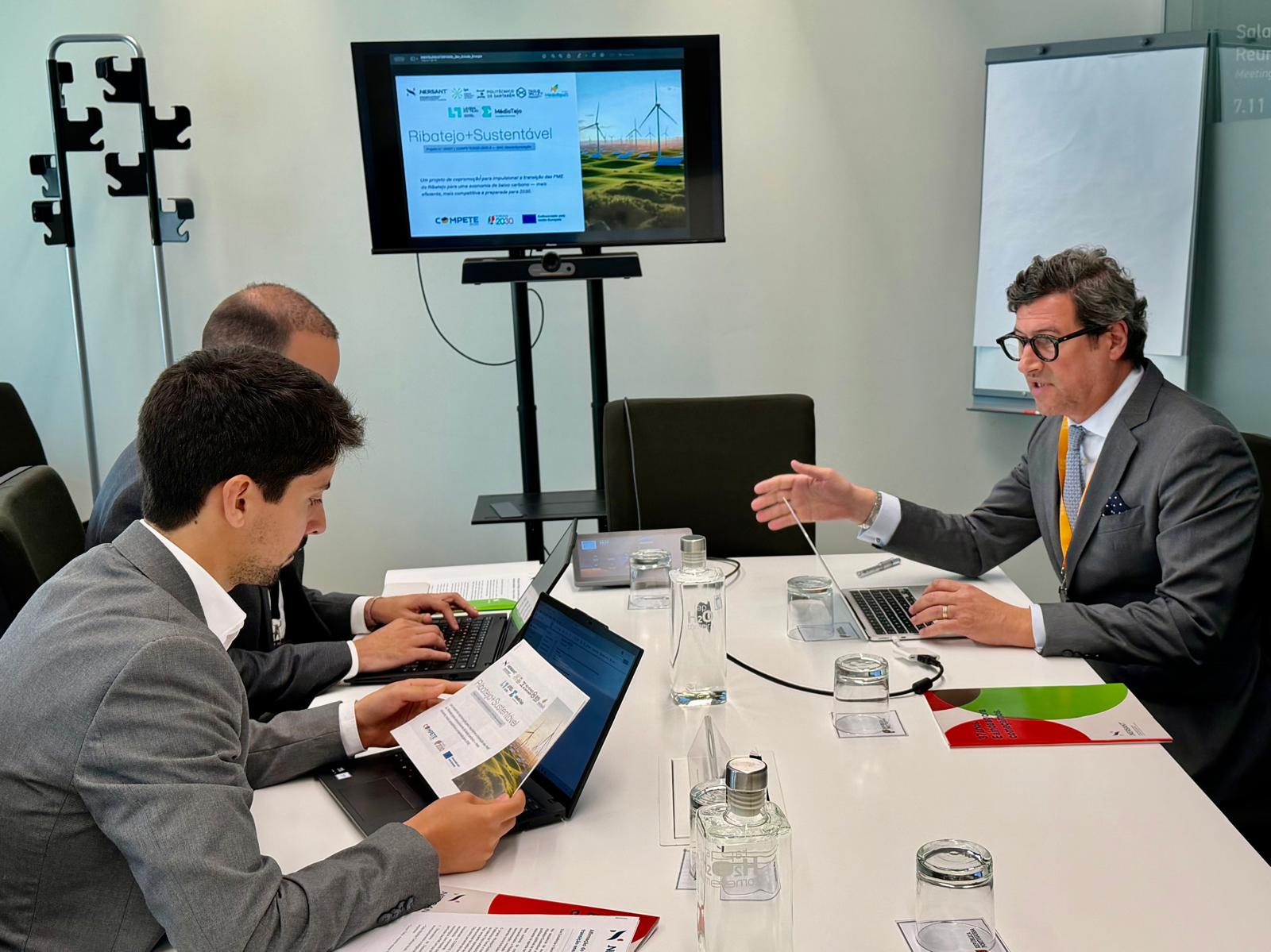NERSANT reúne com Secretaria de Estado da Energia para afirmar o Ribatejo como território estratégico na transição energética