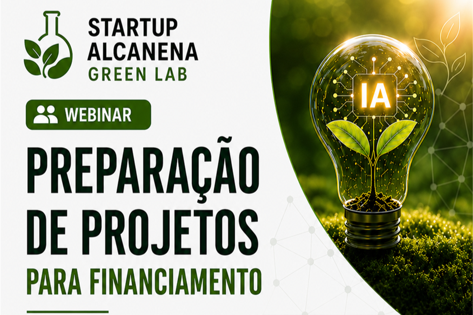 Startup Alcanena conduz webinar gratuito dedicado à Preparação de Projetos para Financiamento